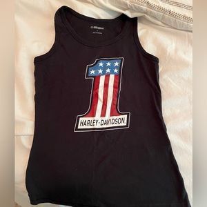 Harley Davidson #1 Logo Ladies Tank